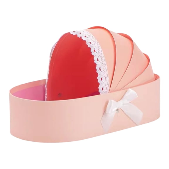 Flower Arrangement Gift Box Gift Wrapping For Weddings Baby Showers Reusable Decorative Cradle Design Container