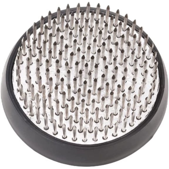 Flower Arrangement Holder Flower Frog Stainless Steel Pin Frog for Classroom Teaching, Home, Office (2.4 Inch 1 pcs)