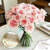 Flower Arrangement Tool Spiral Bouquet Maker with Handle, Handheld Floral Arrangement Helper for Rose Peony Stems, Bouquet Holder for DIY Floral Design Wedding and Home Decor