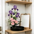 thumbnail image 1 of Flower Arrangement Vase Set, Ikebana Bowl with Pin Frog Holder Stable Floral Display Decor, for Home Table Studio, 1 of 7