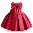 thumbnail image 1 of Flower Baby Girl Dress Wedding Bowknot Pageant Birthday Party Prom Gown, 12M-5T, 1 of 7