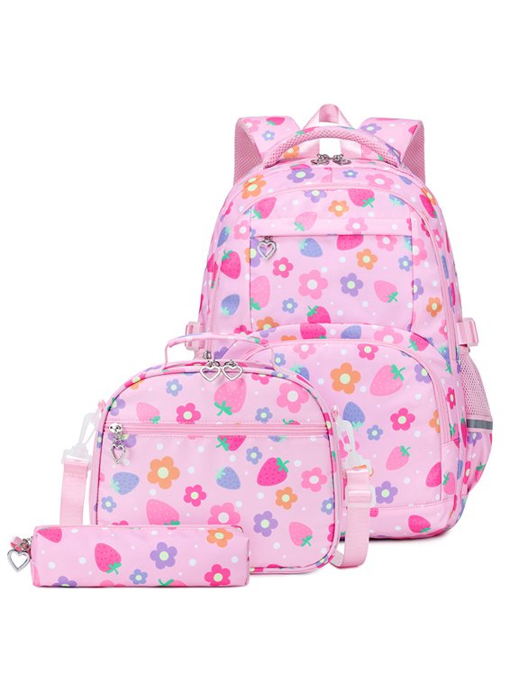Flower Backpack for Women,Back to School Backpack with Lots of Pockets and USB Charging Port for Travel Work School Bookbag with Laptop Compartment for High School College