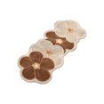 thumbnail image 1 of Flower Bath Mat Soft Plush Non Slip Absorbent Washable Bathroom Rug Home Decor, 1 of 7