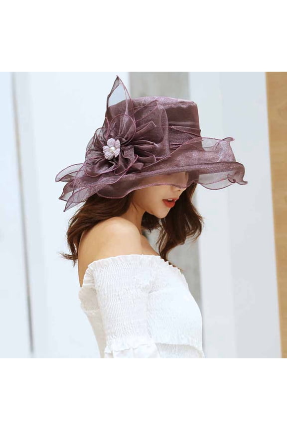 Flower Beach Women's Bright Sun Hat - Sunscreen Fisherman Headwear for Outdoor Activities and Summer Adventures