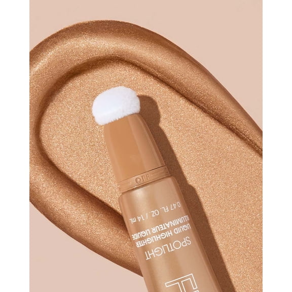 FLOWER - Spotlight Liquid Highlighter, Dewy Luminous Finish, Gilded