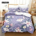Flower Bedding Set Tropical Plants European Vintage Flower Duvet Cover