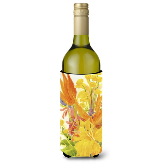 Flower - Bird of Paradise Wine Bottle Beverage Insulator Beverage Insulator Hugger