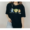 thumbnail image 1 of Flower Bluey Bingo Muffin T-shirt, Bluey Friends Shirt, Blue Dog Family Tee, 1 of 2