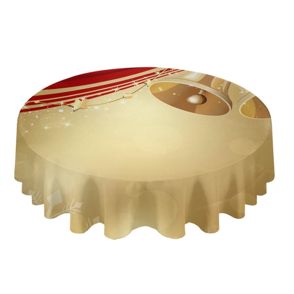 Flower Boho Vintage Carpet Round Tablecloth Wedding Hotel Table Cover Holiday Dining Table Waterproof Tablecloth