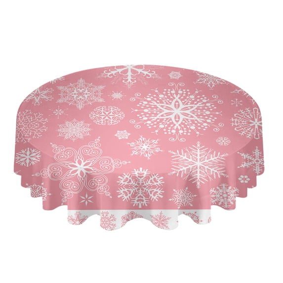 Flower Boho Vintage Carpet Round Tablecloth Wedding Hotel Table Cover Holiday Dining Table Waterproof Tablecloth