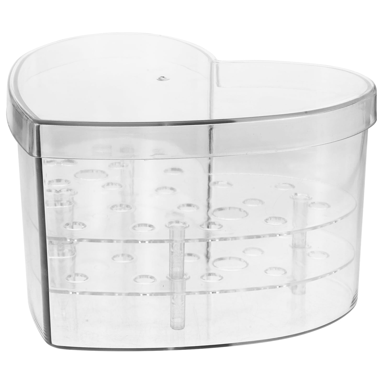 Flower Box Transparent Eternal Case Vase Acrylic Heart Shape Boxes for Flowers Shaped