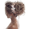 thumbnail image 1 of Flower Bride Wedding Hair Vine Pearl Bridal Headband Rhinestones Hair Breath Accessories for Women and Girls, 1 of 3