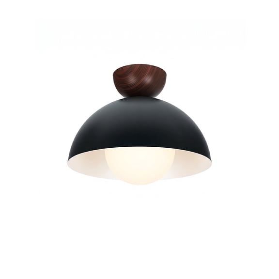 Flower Bud Ceiling Light, LED Bedroom Light, Tri-Color Dimmable 9W Corn Bulb, Modern Ceiling Light