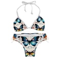 thumbnail image 1 of Flower Butterfly Detachable Sponge Adjustable Strap Bikini Set Two-Pack - Swim Suit Swimsuits One-Piece Swimsuits, 1 of 6