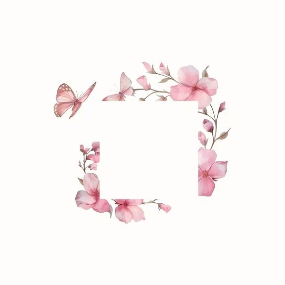 Flower Butterfly Switch Panel Stickers for Wall Outlet Decor Living Room Bedroom