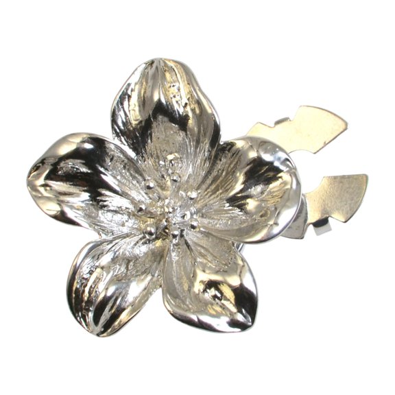 Flower Button Covers Metal Cufflinks Blouses Shirt Decorative Clips Buttons
