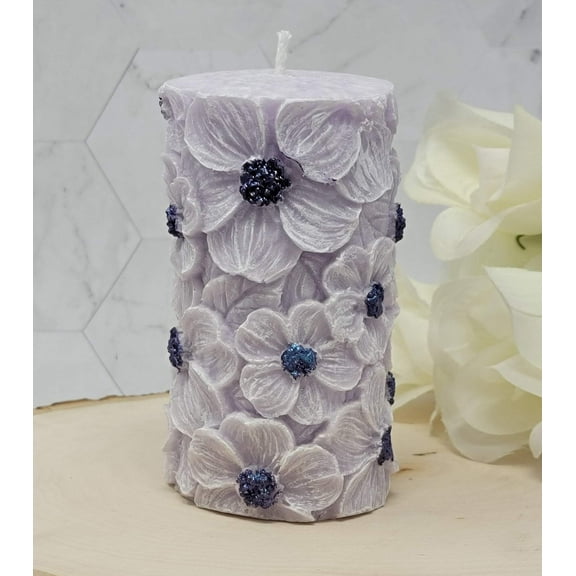 Flower Candle - Holiday Candle