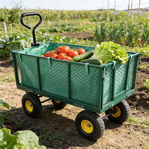 Flower Cart Garden Flower Cart
