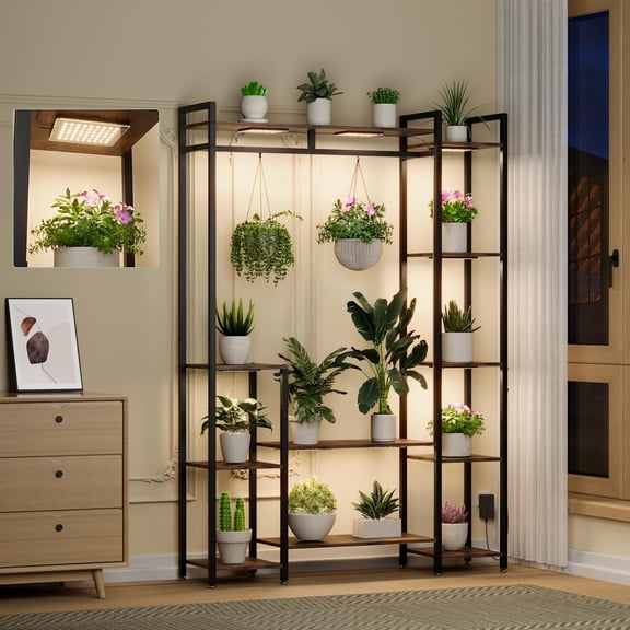 Flower Cart Plant Stand for Patio Living Room