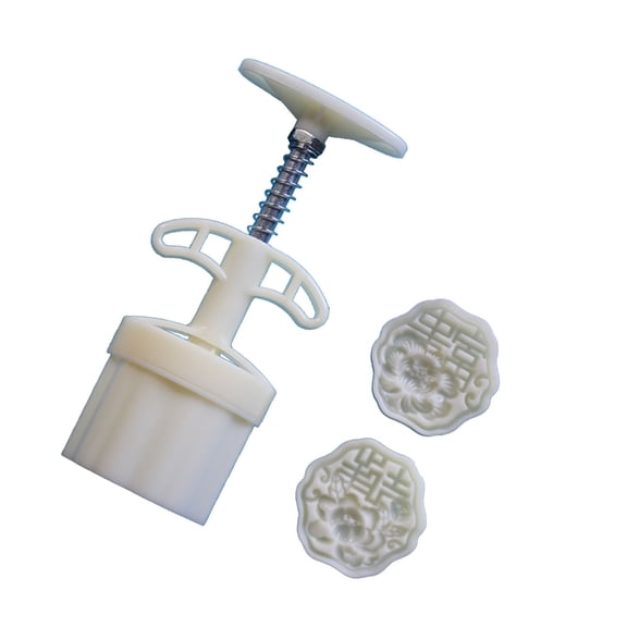 Flower Character Press Molds Cookie Stamps Chinese MidAutumn Maker Decorating Tool for Cookie