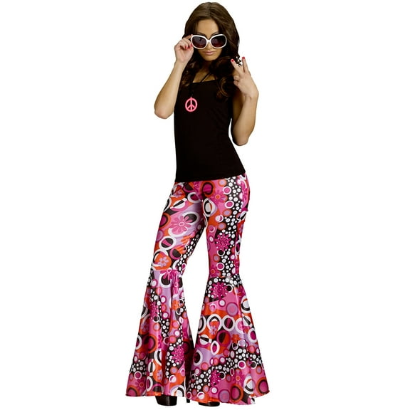 Flower Child Bell Bottoms Women's Costume