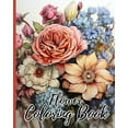 thumbnail image 1 of Flower Coloring Book For Kids: Dreaming Flowers Coloring Book, Beautiful Flowers For Relaxation And Creativity, (Paperback), 1 of 1