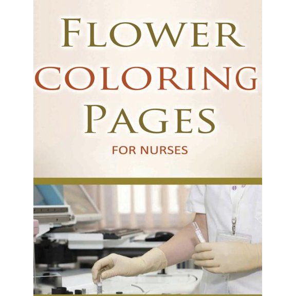 Flower Coloring Pages For Nurses