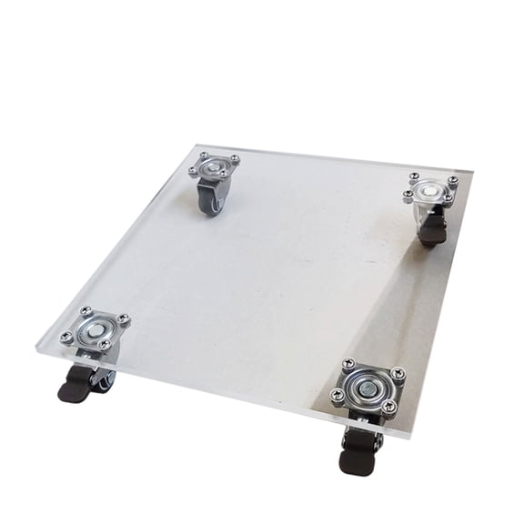 Flower Container Tray Plant Stand Pallet Heavy Duty Plant Bracket Flower Container Mover Movable Stand For Balcony Garden