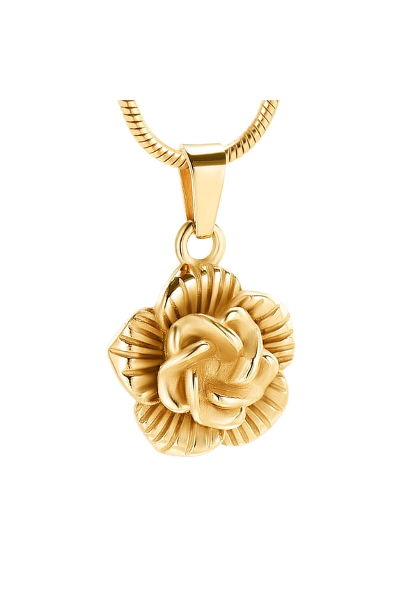 Flower Cremation Jewelry for Ashes Holder Funeral Urns Ring for Cremation Ashes Memorial Finger Ring for Women Men