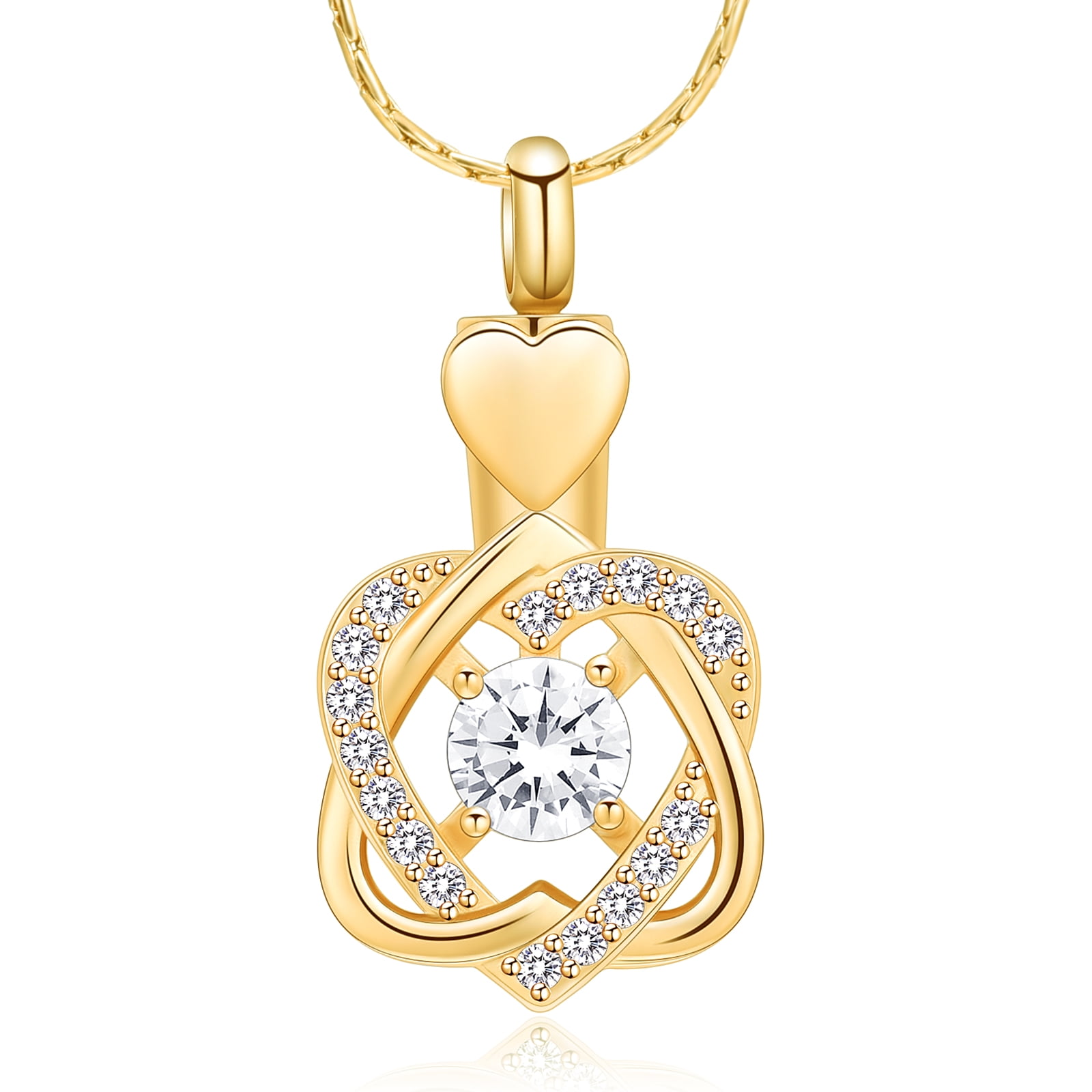 Heart Knot Cremation Jewelry for Ashes Necklace Urn Nigeria Ubuy