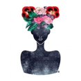 thumbnail image 1 of Flower Crown Silhouette II Poster Print by Tabitha Brown (8 x 10), 1 of 2