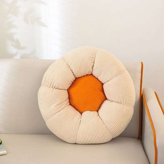 Flower Cushion Living Room Office Tatami Sun Flower Butt Cushion Cushion Pillow And Backrest