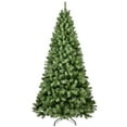 thumbnail image 1 of Flower Dance®  5ft Pre-Lit PVC Christmas Tree with 200 UL Lights, 551 Tips, Auto-Unfold Memory Wire, Easy Assembly with Stable Metal Stand – Full Artificial Holiday Tree, 1 of 9