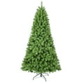 thumbnail image 1 of Flower Dance®8ft Christmas Tree with Memory Wire, 1430 Tips Hinged Artificial PVC Tree, Easy Setup Green Xmas Tree for Indoor Holiday Decoration, 1 of 9