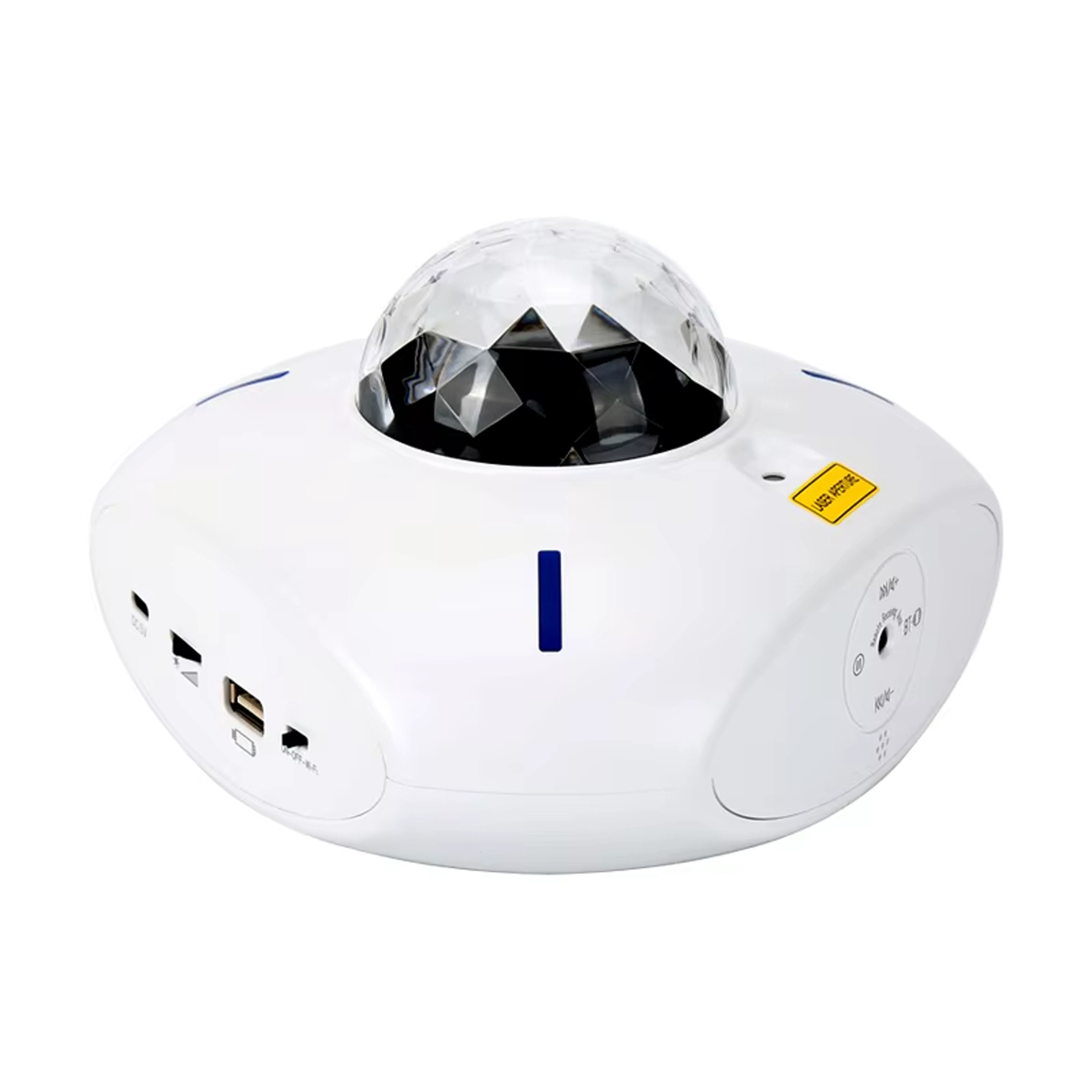 Flower Dance® Smart Led Starry Projector Beam Lights Triangle RGB Wifi Led Bedside Lamp for Baby Kids Plug in Night Light With Tuya App