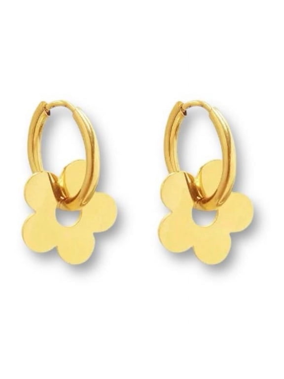 Flower Dangle Drop Earrings for Women