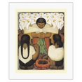 thumbnail image 1 of Flower Day (Día de las Flores) - Calla Lilies - From an Original Color Painting by Diego Rivera c.1925 - Fine Art Rolled Canvas Print 16in x 20in, 1 of 4