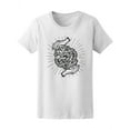 thumbnail image 1 of Flower Decoration Of Peonies Tee Women's -Image by Shutterstock, 1 of 2