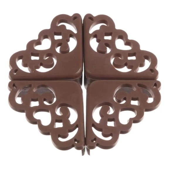 Flower Design Table Corner Protectors - 4 Pack for Child Safety and Home Decor