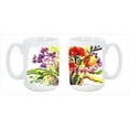 thumbnail image 1 of Flower Dishwasher Safe Microwavable Ceramic Coffee Mug 15 oz., 1 of 1