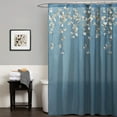 thumbnail image 1 of Flower Drops Federal 72"x72" Shower Curtain, 1 of 5