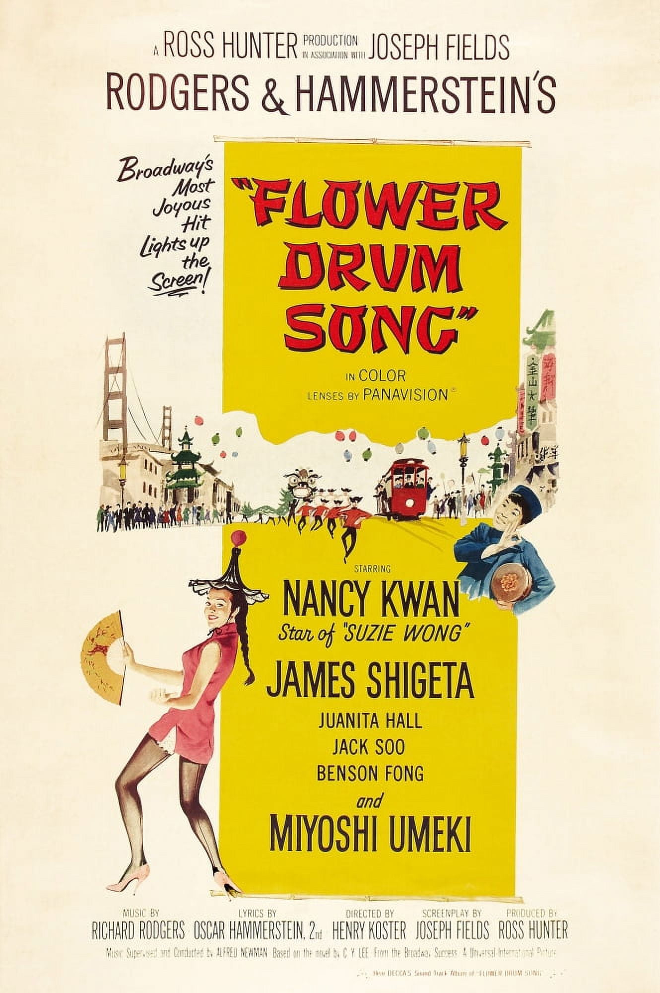Flower Drum Song Us Poster Art From Left Nancy Kwan Miyoshi Umeki 1961 Movie Poster Masterprint