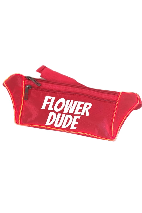 Flower Dude Red Light Up Fanny Pack