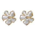 thumbnail image 1 of Flower Earrings For Women Elegant Dangle Drop Fashion Jewelry Stylish, 1 of 5