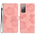 thumbnail image 1 of Flower Embossing Pattern Leather Phone Case For Samsung Galaxy S20 FE, 1 of 8