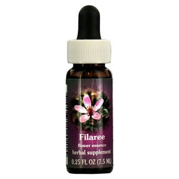 Flower Essence Filaree Herbal Supplement Dropper - 0.25 Oz