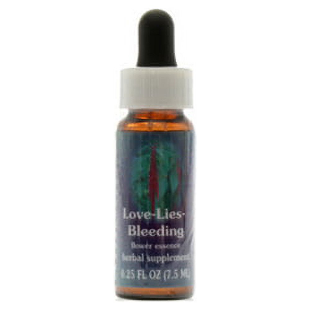 Flower Essence Love Lies Bleeding Herbal Supplement Dropper 0.25 Oz
