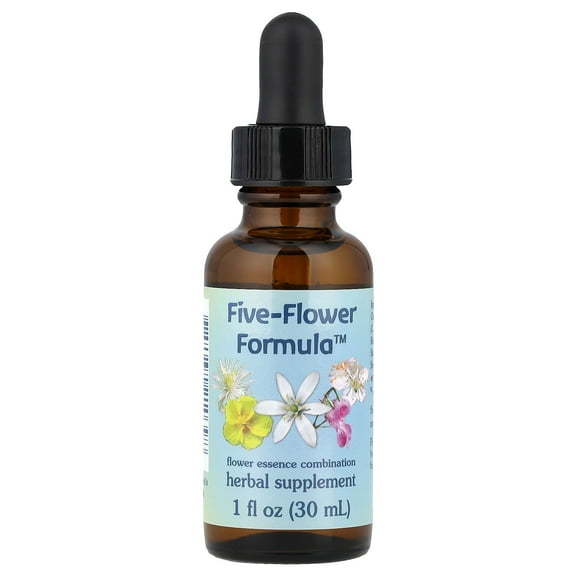 Flower Essence Services Five-Flower Formula Dropper 1 oz Liquid