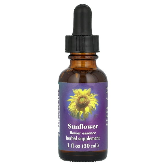 Flower Essence Services Sunflower, Flower Essence, 1 fl oz (30 ml)