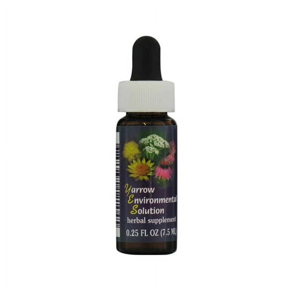Flower Essence Services Yarrow Environmental Solution 0.25 oz Liquid
